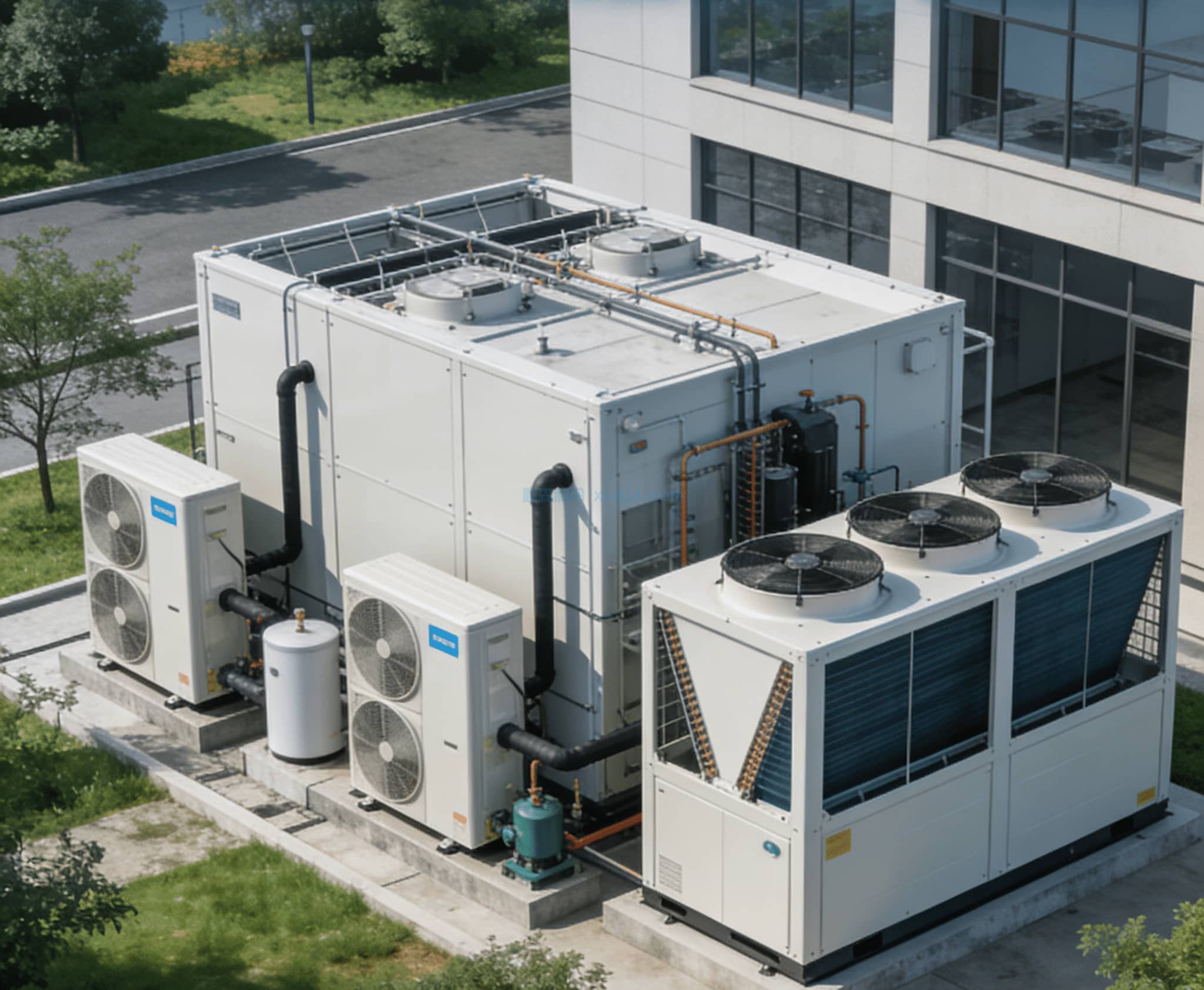 热泵式空气能机组